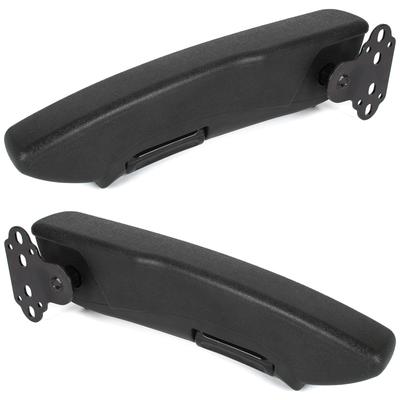 UNIVERSAL CAR ARMREST Screwed To the Backrest of the DRIVER'S Seat Right + PASSENGER'S Seat Left + 2x Mounting Kits 4 Pcs. SET