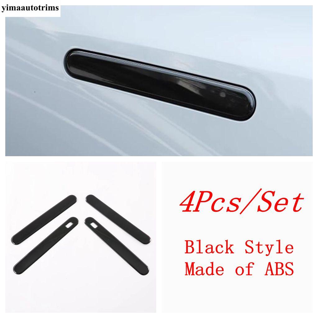 

Car Door Handle Bowl Catch Decoration Cover Trim For CHANGAN UNI-V UNIV ABS Black / Carbon Fiber Accessories Exterior Black Style-A