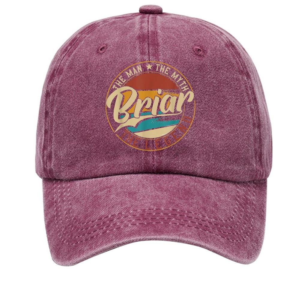 Washed Cotton Baseball Cap Soft Top Denim Hat Vintage Style Adjustable Fit Casual Outdoor Headwear for Men and Women