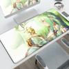 Kawaii Desktop Mouse Pads XXL PC Gaming Accessories Large Anime Carpet Non-slip Computer Game Hololive Ceres Fauna Keyboard Mats