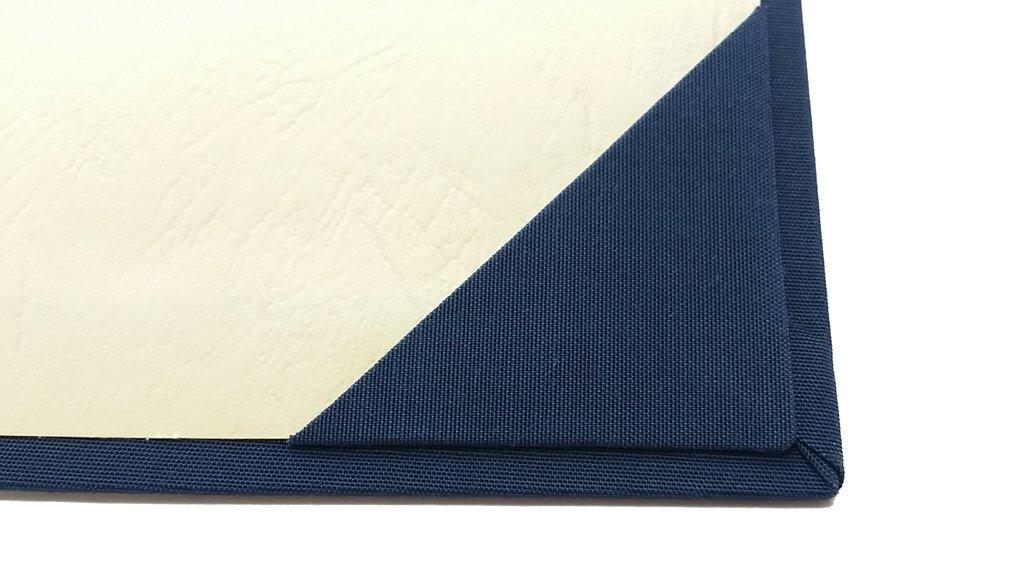 Mino Shokai Certificate Navy for Certificates and File, Cloth, Blue, B4, Awards, 9332-01