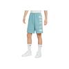 Nike Shorts Décontractés Respirants Tricotés avec Logo Imprimé pour Homme Bleu Ciel IB8254-464