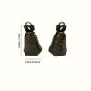 12pcs Mini Metal Bells, Vintage Style Decorative Charms for Crafts, Office, Home & Garden Decoration, DIY Pendant Gifts
