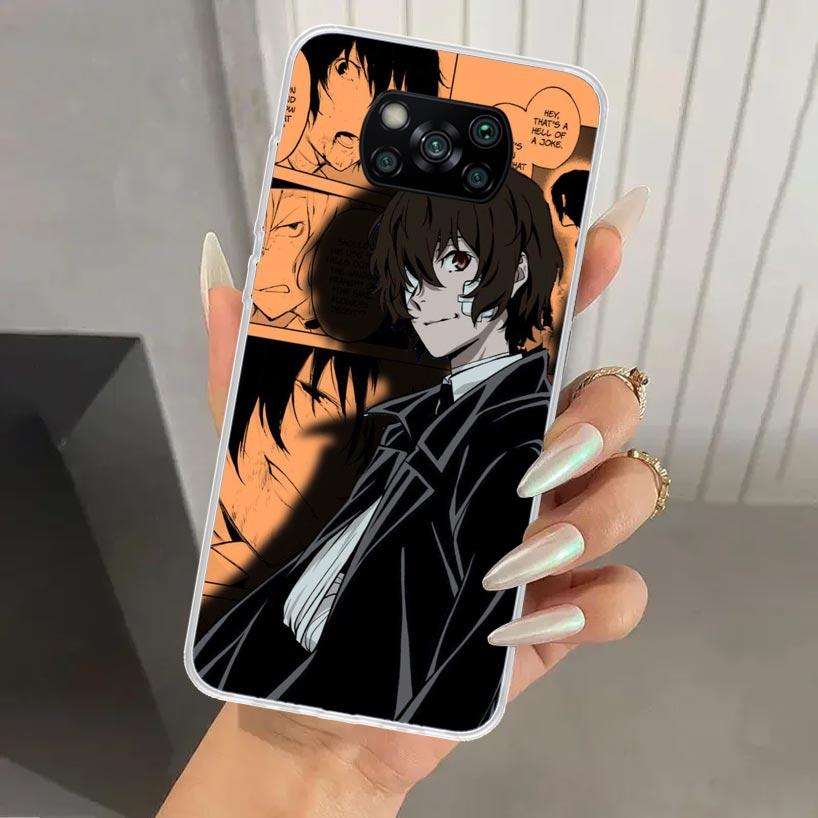 Bungo Stray Dogs Manga Phone Case for Xiaomi Poco X5 X6 X7 Pro F7 Ultra M7 Redmi 15 15C 13 13C 12 12C 10 10A 10C 9 9A 9C 9T Shel