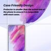 BIG FACE Galaxy S21 FE Tempered Glass Screen Protector + Camera Lens Protector [ 2 + 2 Pack ][Fingerprint Unlock] [Anti-Scratch] [Case Friendly]
