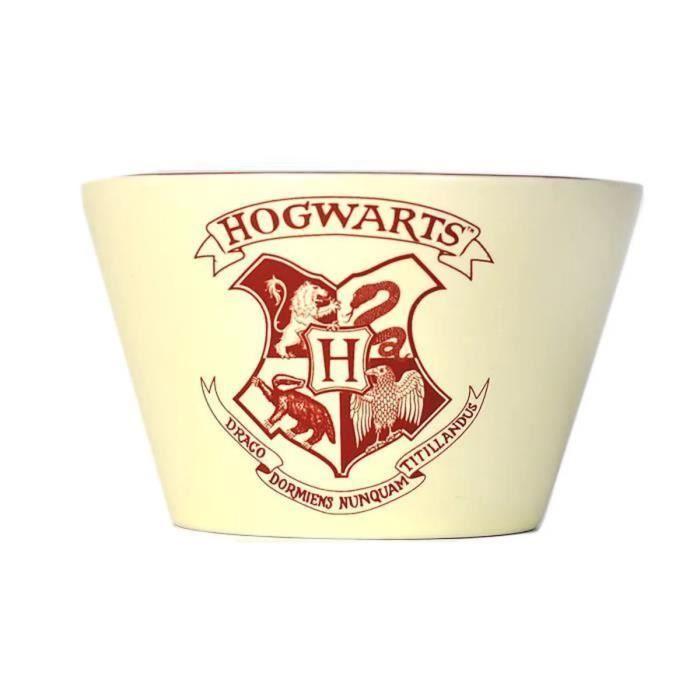 Bol - Harry Potter - Hogwarts - Motifs recto verso - 0.500 ml - Compatible micro-ondes