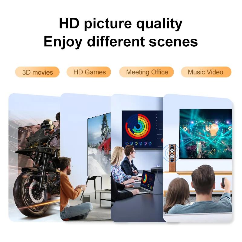 HDMI-Kabel 1080P HDMI-kompatibles Stecker-zu-Stecker-Kabel High Speed 3D HDMI 1.4 Kabel für UHD Samsung TV Monitor PS4/3 Xbox