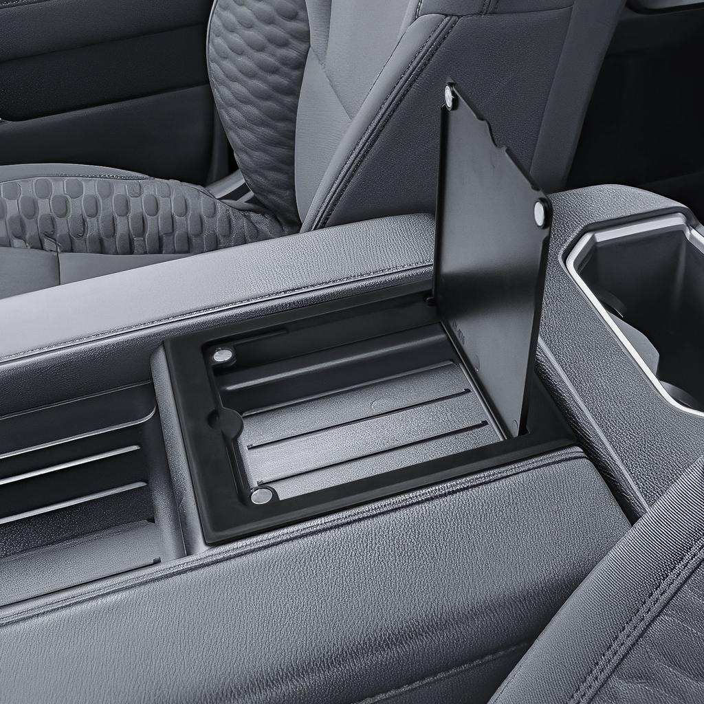 For Toyota Tundra 2025-2025 2025 Center Console Hidden Handrail Privacy Storage Organizer Tray Armrest Hidden Pallet Manager Box