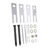 Stainless Steel Trailing Arm Shim Kit with Bolts Nuts Cotter Pins 42532 Replacement For C2 1963 1967