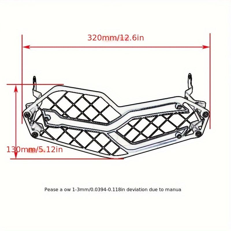 Motorcycle Headlight Protector Head Lights Grille Protection Guard Cover For BMW F750GS F850GS F850 GS F750 GS 2018-2025 2025