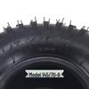 145/70-6 Inch Rubber Vacuum Tire for ATV, Lawn Mower, Beach, and Sightseeing Cars