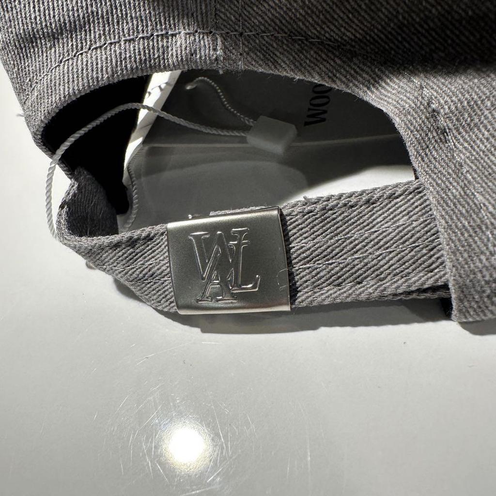 [USED] WOOALONG Cap, Size Small, Gray, Korean Brand, Ships Immediately Within Japan