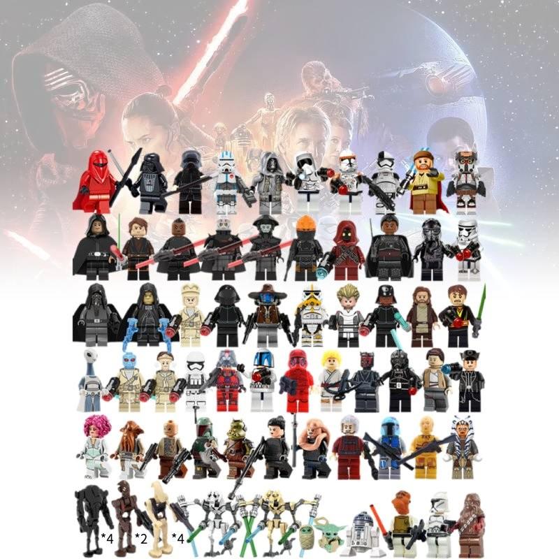 Complete Moc Building Blocks Figures Set With High Quality Abs Plastic Material For Creative Play And Collecting