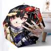 1pc Anime Character Outdoor Umbrella - Automatic Opening/Closing, Portable 3-Fold Design, 8-Bone Iron Frame, Perfect Gift for Fans, Travelers, Da