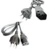 Swiss 3-Core Power Cord with C13 Connector, SEV Certified Extension Cord