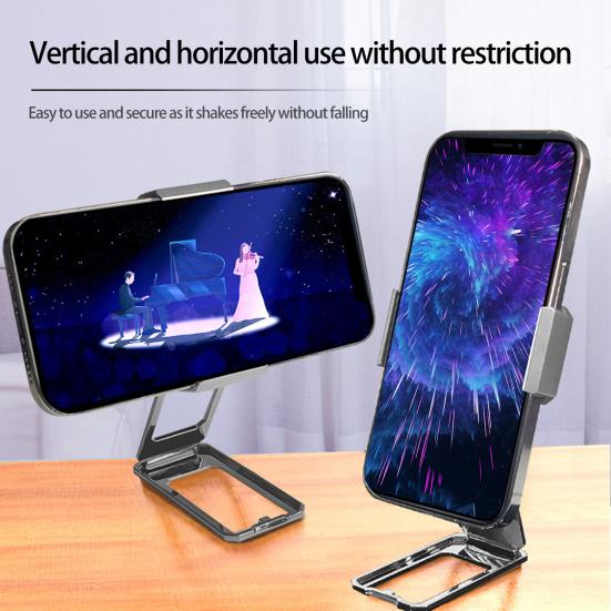 Telefonständer, 360 Grad drehbar, Teleskopschnalle, einstellbarer Winkel mit Magnetfunktion, Finger-Ständer, drehbare Telefonhalterung, Telefonzubehör
