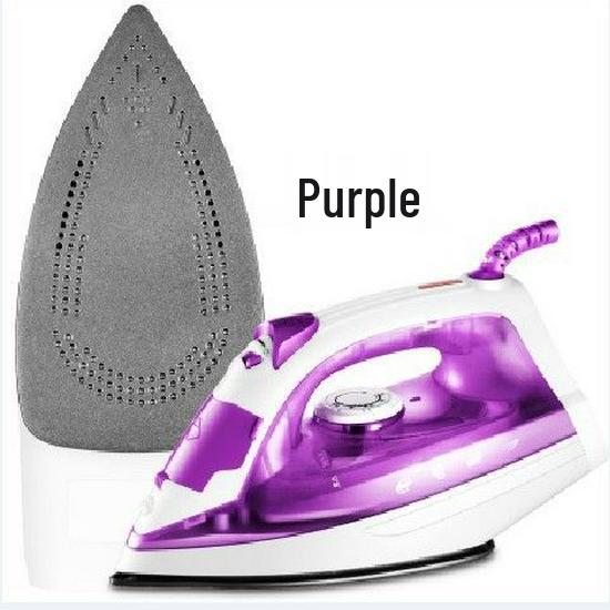 Dual-Use Electric Iron & Mini Garment Steamer for Dry/Wet Ironing