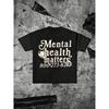 (Cotton T-Shirt) MENTAL HEALTH MATTERS Printed Short-Sleeved T-Shirt. Men's Summ