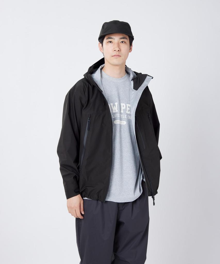 Rain Jacket Rain Jacket Raincoat BLACK M [Snow Peak] GORE-TEX JK-26SU014 Men's Women's