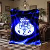 FC Porto Print Flannel Blanket Soft Warm Sofa Bed Throw Blanket For Home Office Bedroom
