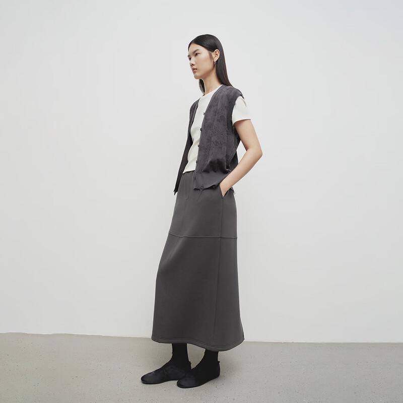 Broadcast Women's Jacquard Knit Vest Cardigan