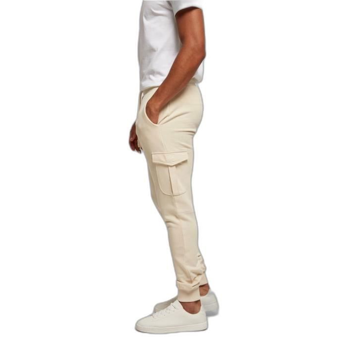 Pantalon de survêtement Cargo Fitted - Urban Classics - beige - Homme - 3XL