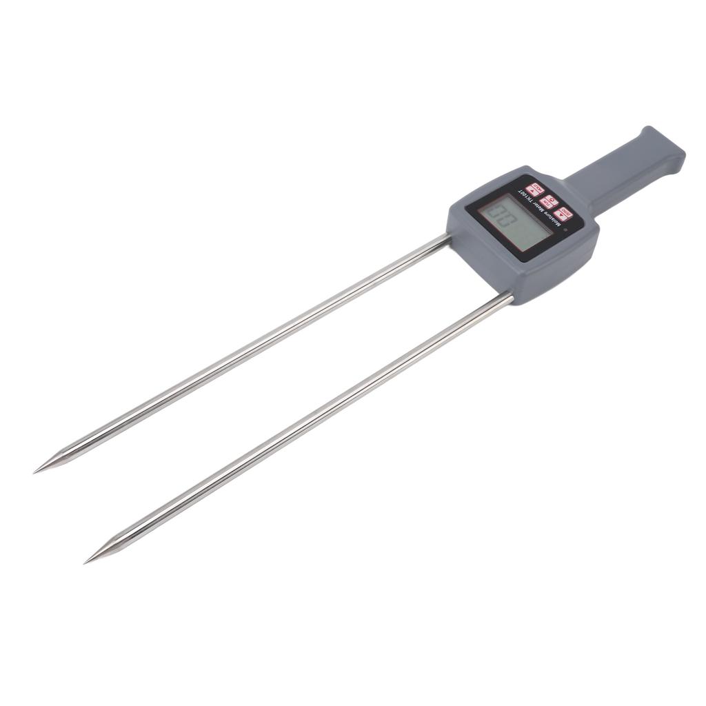 Portable Hay Moisture Meter Professional High Accuracy Handheld Digital Hay Moisture Tester for Herbal Cereal Straw