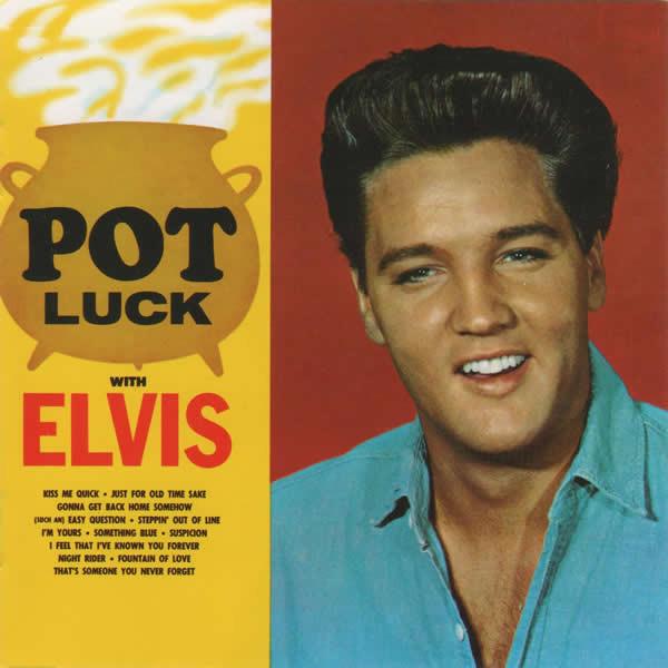 

CD ELVIS PRESLEY - Pot Luck With Elvis / 1962 ND89098 RCA 1990 UK Rock Used