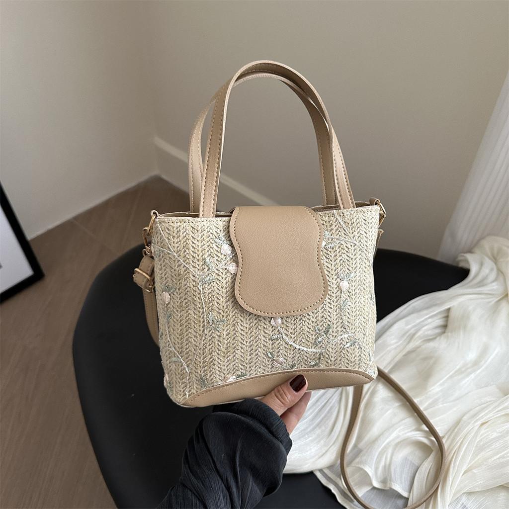 Stylish White Summer One Shoulder Bag For Women Chic Casual Crossbody Handbag