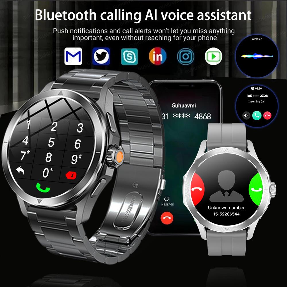 2025 NEU S4 Ultra Smart Armband Herrenuhr AMOLED HD Bildschirm Bluetooth Anruf GPS Trajektorie NFC Herzfrequenz Kompass Smartwatches