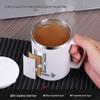 Shengjia 304 Edelstahl Kaffeetasse mit Deckel (480ML)