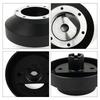 NRG Steering Wheel Short Hub Adapter for Civic Acura RSX SRK-131H CR-V CR-Z S2000 Quick Release Short Hub Adapter Black