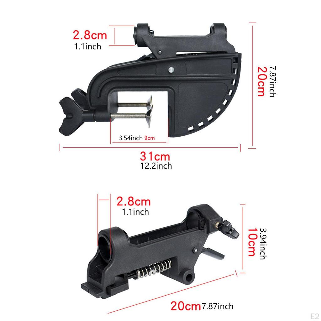 Elektrische Motor Thruster Halterung Boot Einfache Installation Zubehör Vielseitige Scharnier