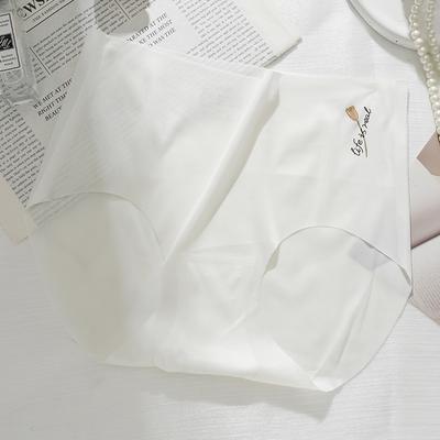 Chiloți damă cu talie înaltă, ultra-subțiri, de vară, fără cusături, chiloți damă din mătase de gheață, chiloți cu uscare rapidă