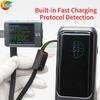DIY High-Power PD 111W Fast Charging Power Bank Kit 1-Cell 11711 Battery Case with Built-In Cable Gray Power Bank Housing