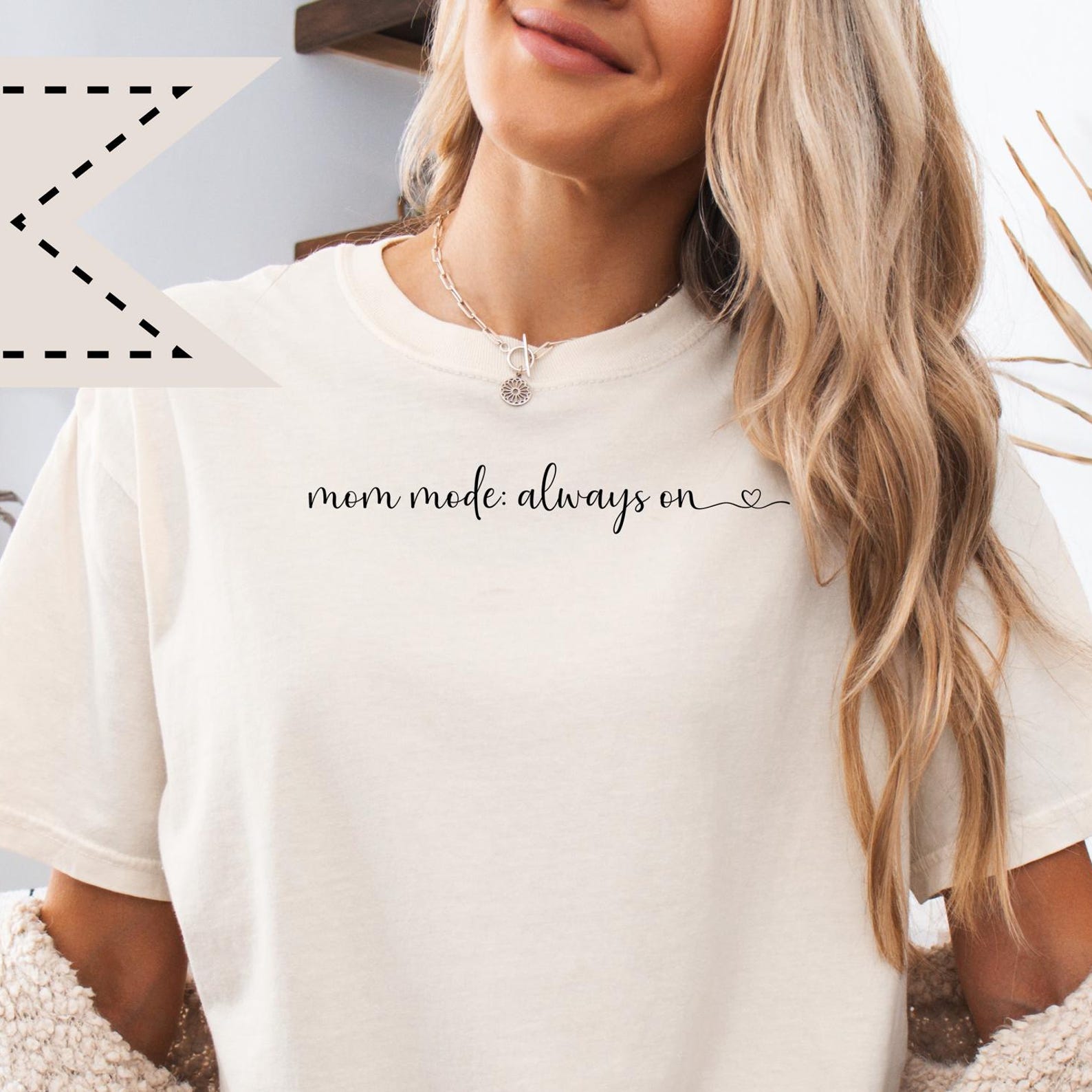 Mom Mode: Always On Tee, Comfort Colors® Mom Shirt, Trendy Graphic Tee, Motherhood Apparel 3XL