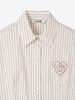 LUVM Logo Stripe Shirts_Beige