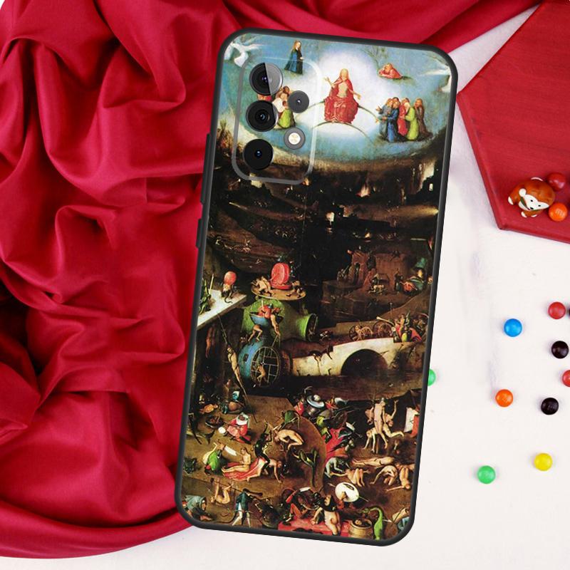 Hieronymus Bosch Art Funda For Samsung Galaxy A54 A34 A14 A13 A23 A33 A53 A73 A12 A22 A32 A52 A51 A71 Case