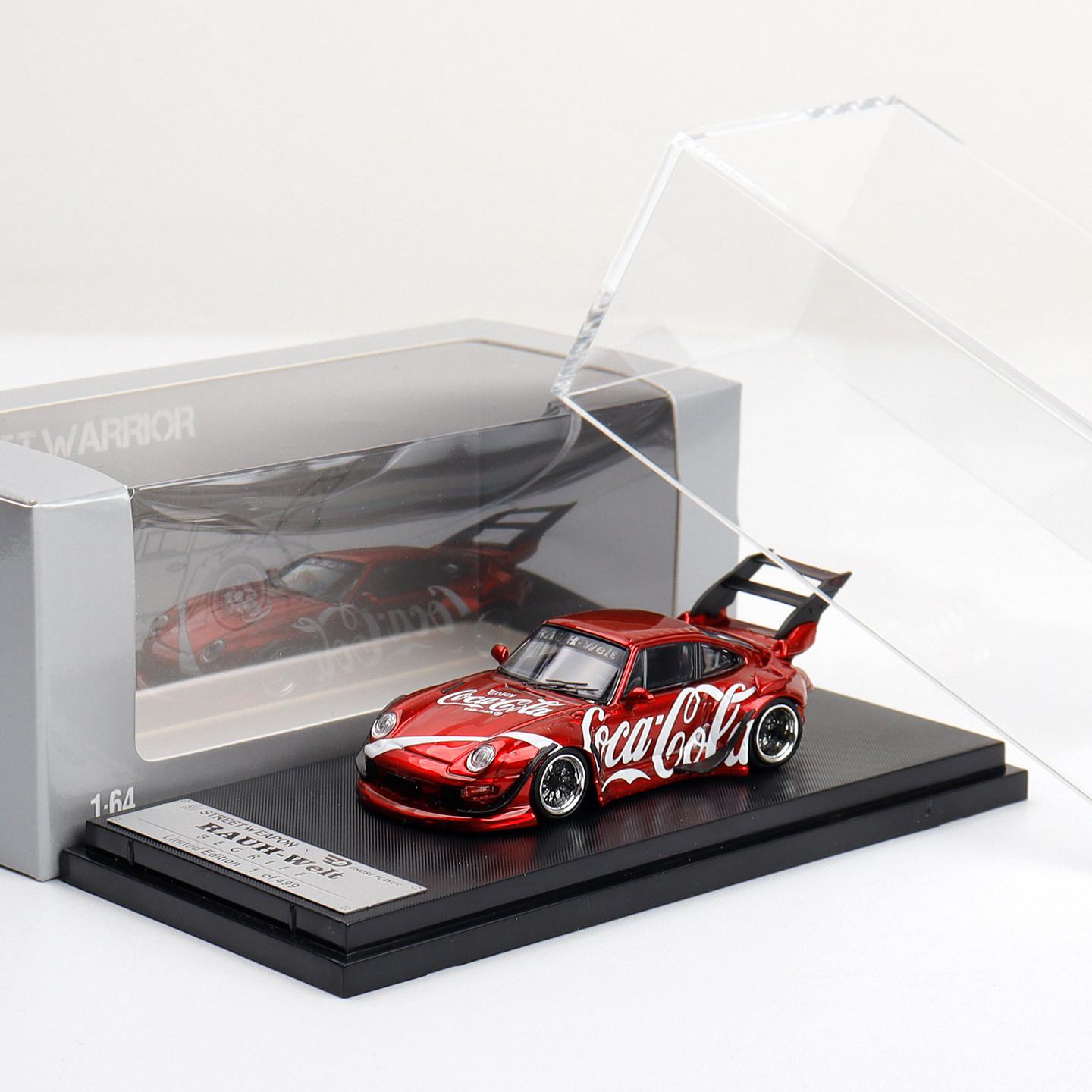 

SW 1:64 RWB 993 Casted plastic imitation static alloy car model, boys festival gift toy collection decoration item.
