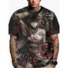 Japanese Girl 3D Print T-Shirt For Men Cool Pattern T-Shirts Summer Loose Women Short Sleeve Tees Round Neck Sportwear Top