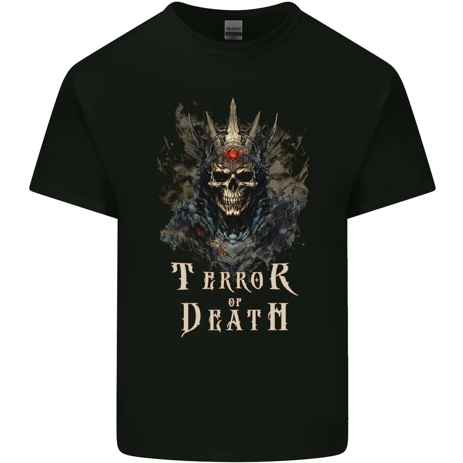 Terror of Death Skull Demon Kids T-Shirt Childrens 140