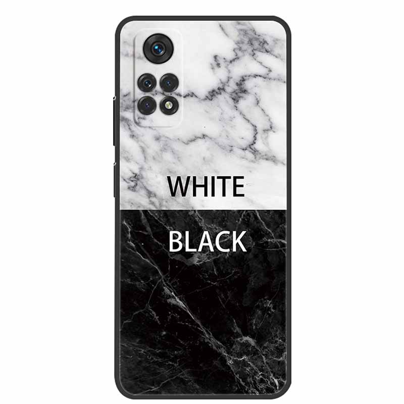 Pro pouzdro Xiaomi Redmi Note 11 Mramorové Silikonové TPU Měkké Zadní Kryt Pouzdro na Telefon pro Redmi Note 11S 11 S Funda Roztomilé Nárazuvzdorné Coque