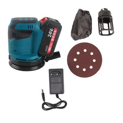 125mm Cordless Orbital Sander with Battery Rechargeable 3 Speed Sanding Machine