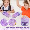Star Moon Purple Bear Foam Decompression Crystal Mud Toy Slime Toy