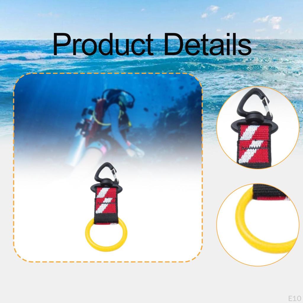 Diving Mouthpiece Keeper, Holder with Clip for Outdoor Activities