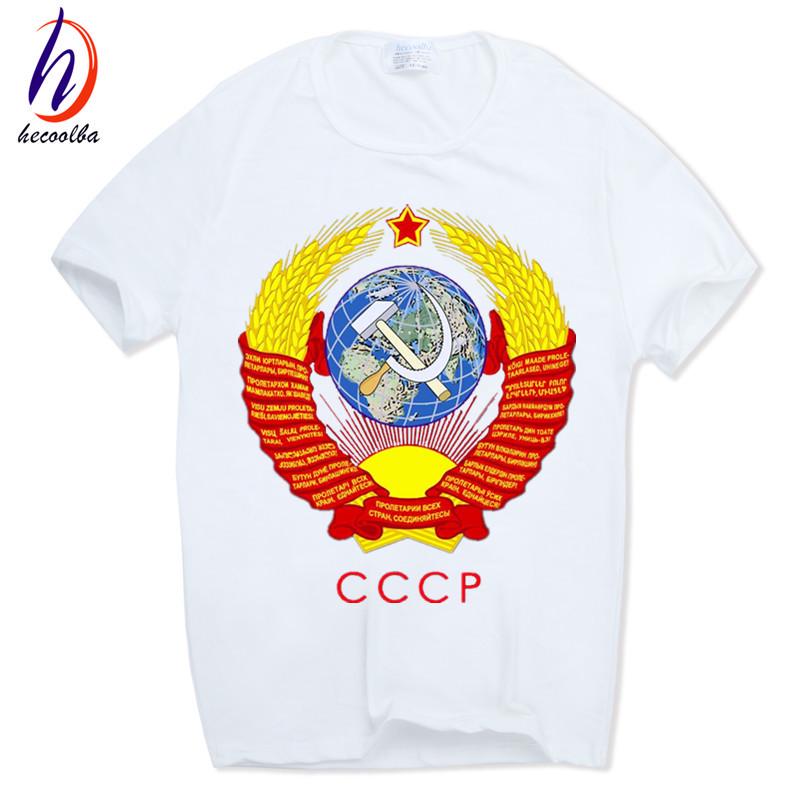 Print RUSSIA Moscow RUSSIAN Putin CCCP T-shirt O Neck Short Sleeves Summer Fashion Funny Unisex