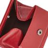 Jack COLORS coin coin mini genuine made in 57828 [Maddy Soup] > Box-type purse, case, wallet, leather, Japan, No. (Red)