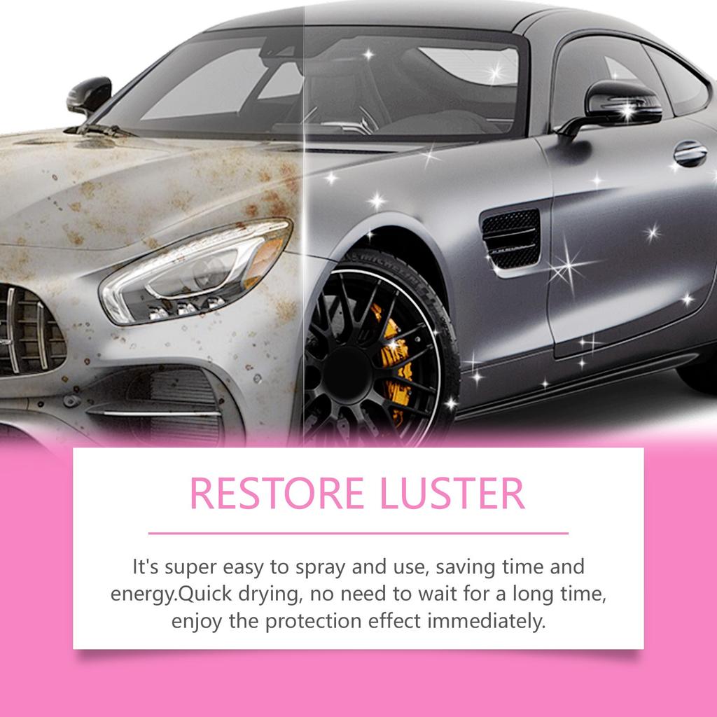 Automotive Ceramic Coating, Automotive Coating Spray, Providing Maximum Gloss And Maintenance For Cars, RVs, Motorcycles, Boats, Etc(120ML)