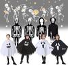 Halloween Skeleton Costume For Kids With Glowinthe Dark Features For Stage And Party Use