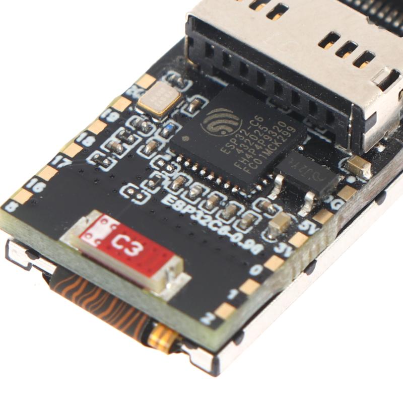 Esp32 C6 Mini Development Board 0.96 Inch Lcd Display Type C Port For Diy Electronics Iot Projects